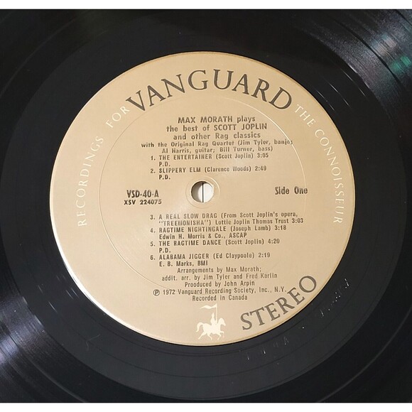 Max Morath 2LP - Chance - The Best Of Scott Joplin - Vanguard VG+/EX Ragtime '72 - Picture 4 of 4
